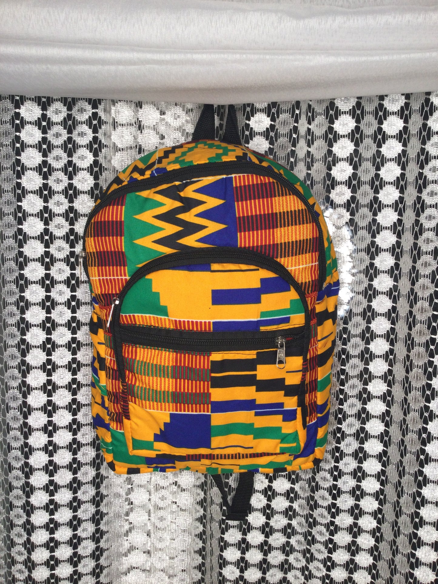Kente backpack