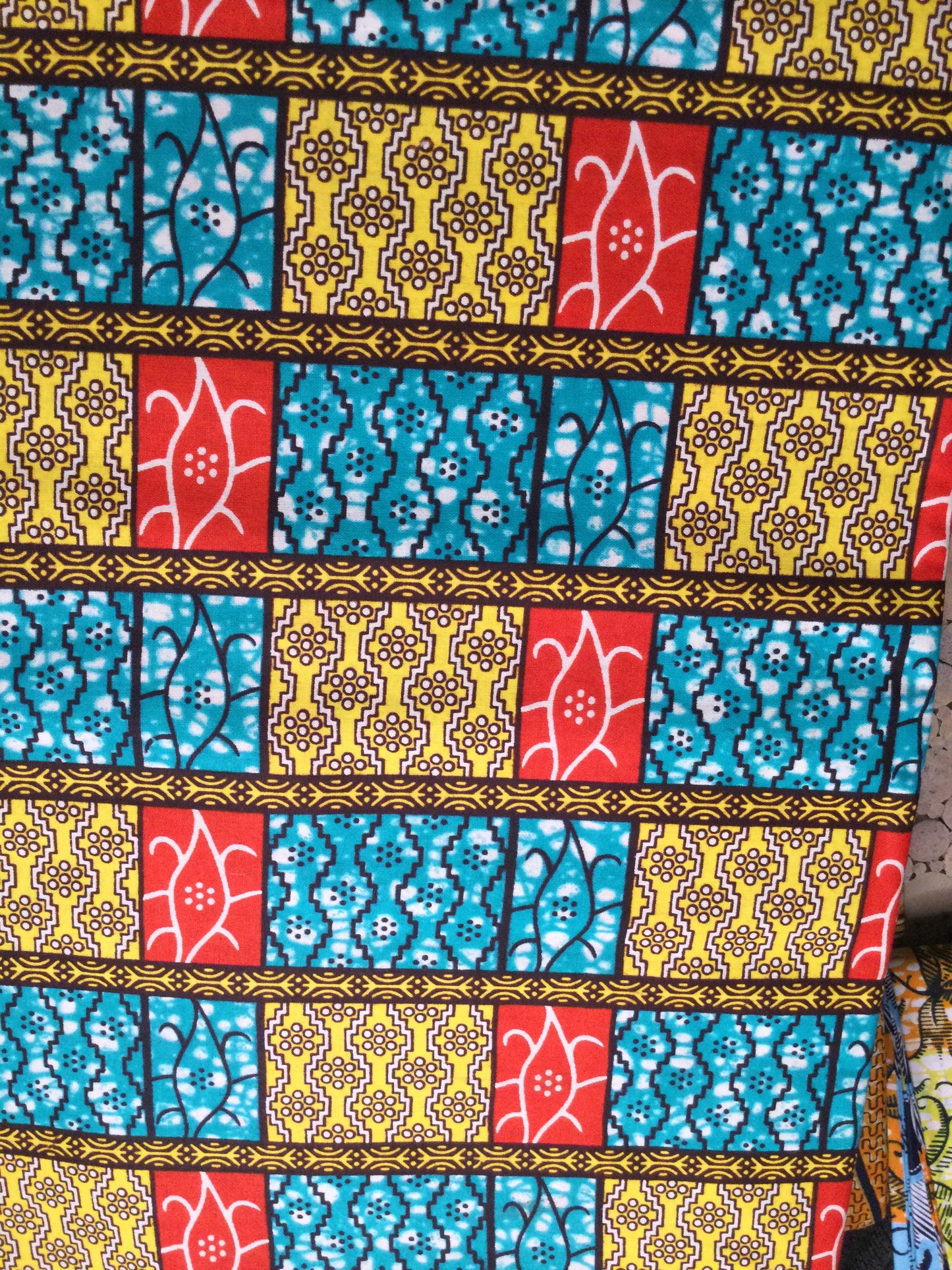 Multi African print SAF 78