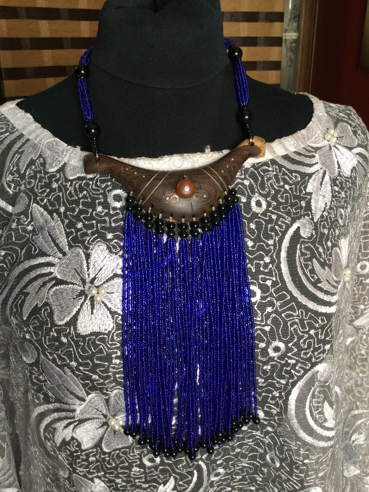 Ewa beaded chocker