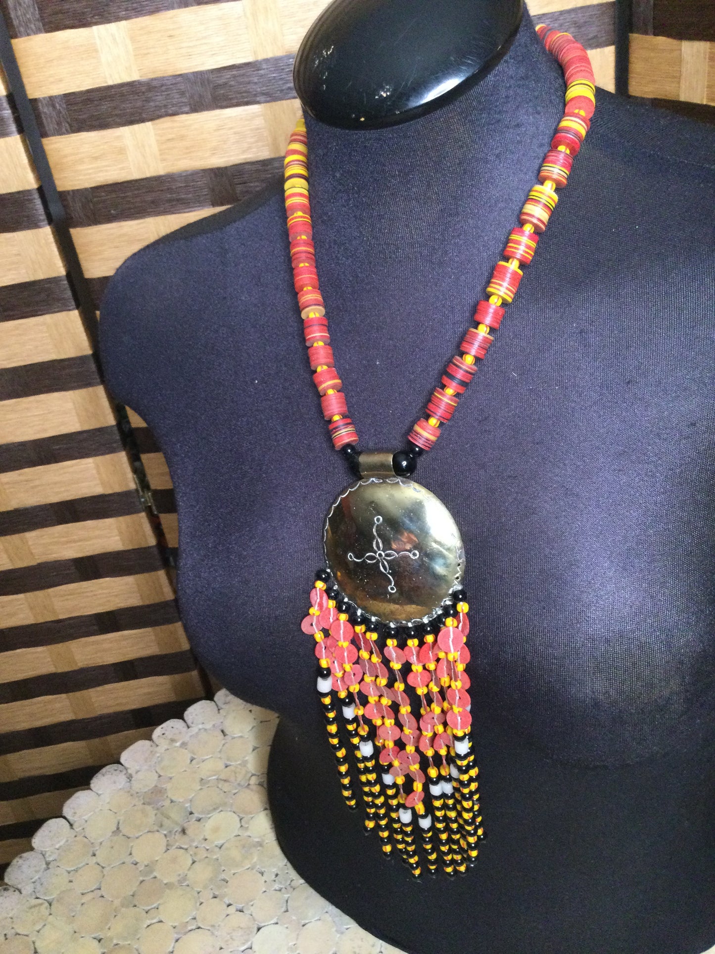 Malian Princess Medallion Necklace