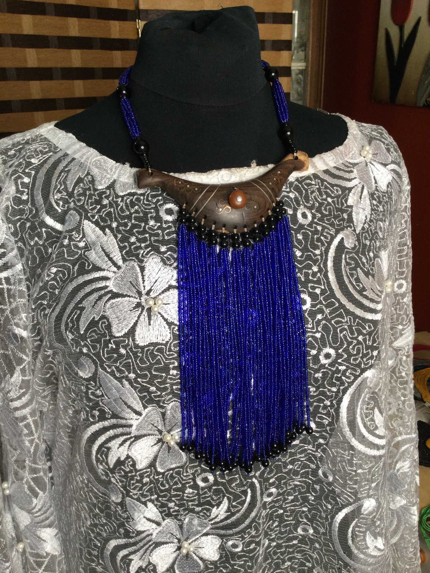 Ewa beaded chocker
