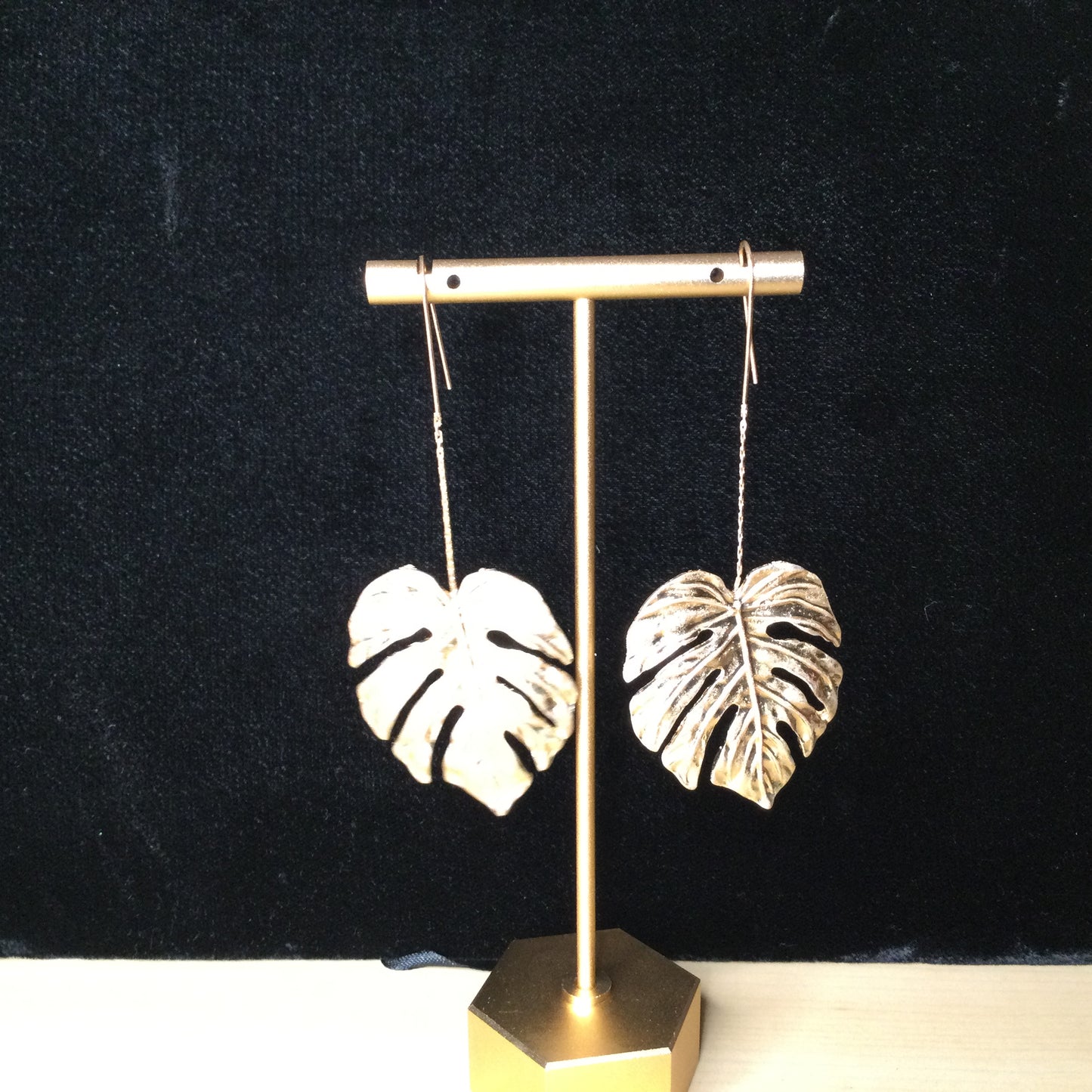 SunLeaf Gold plated Earrings