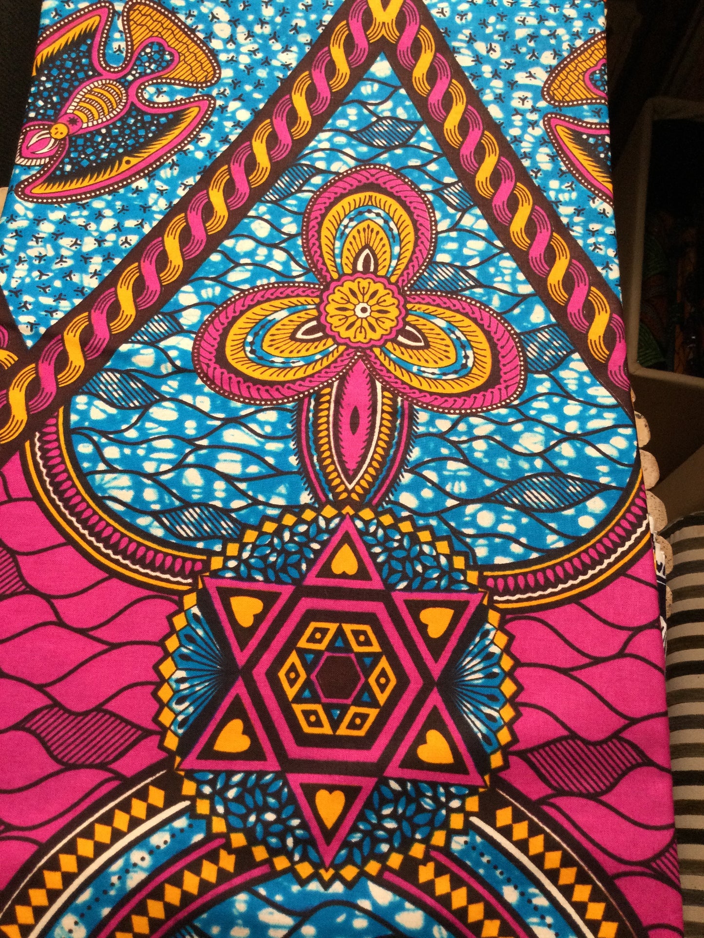 Multi African print SAF 55