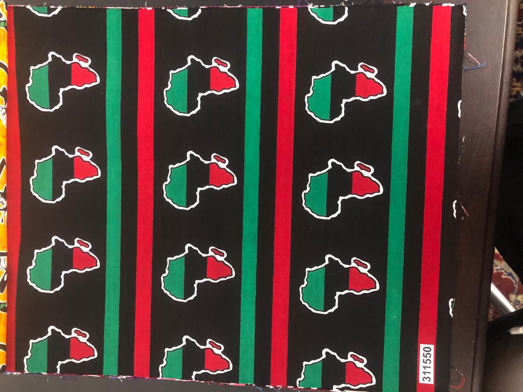 African rasta print
