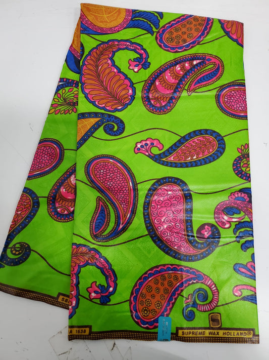 Multi African Bazin print SAF 49