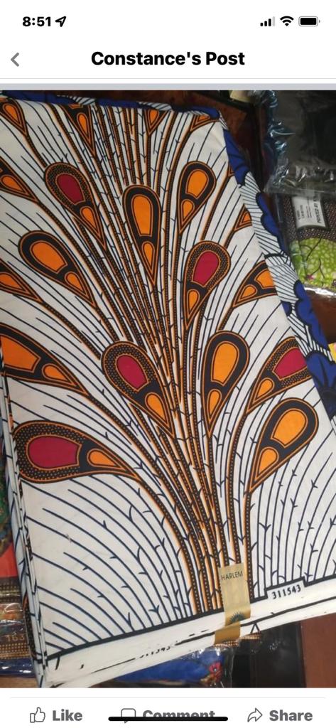 Multi African print SAF010