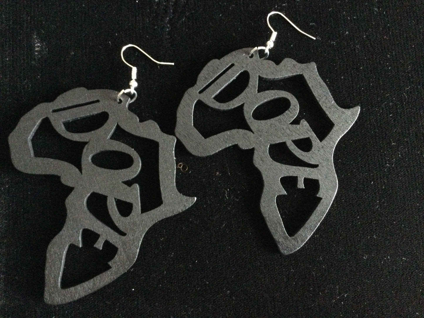 Handmade Dope-Africa Wood Earrings