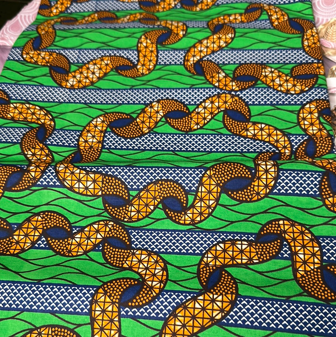 African Print 100% Cotton 6yards bolt...SALE $25