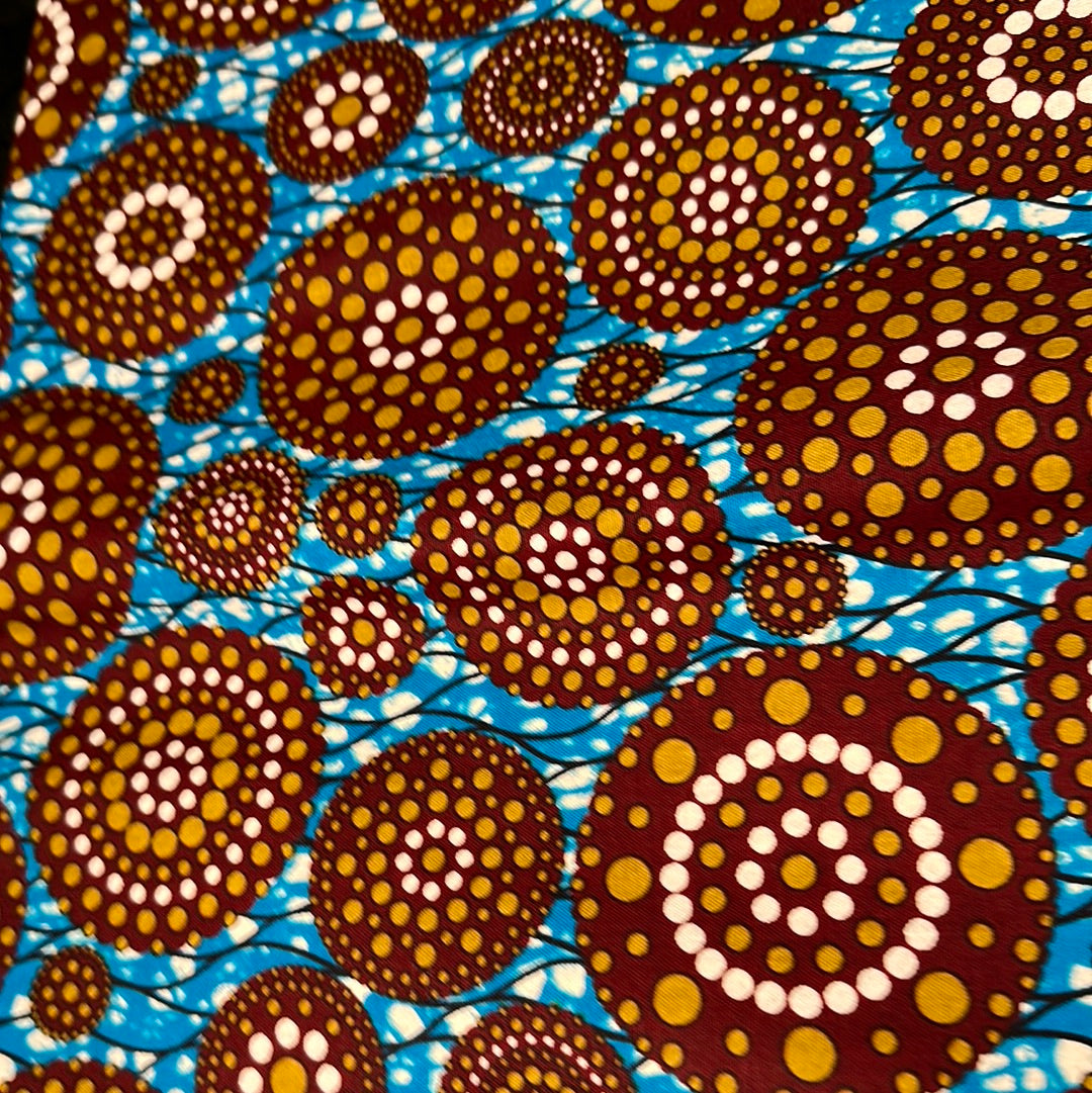 African Print 100% Cotton 6yards bolt...SALE $25
