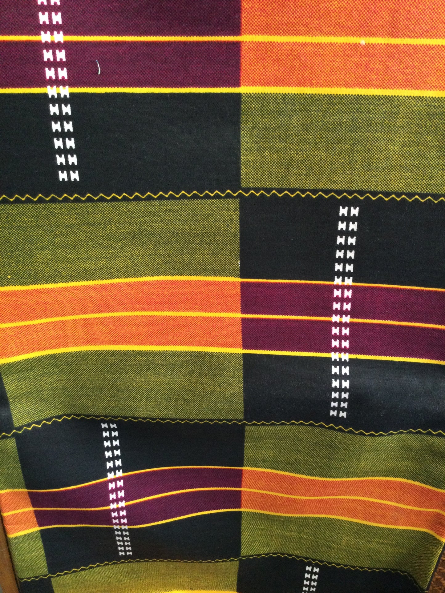 Multi kente print(green/grey)
