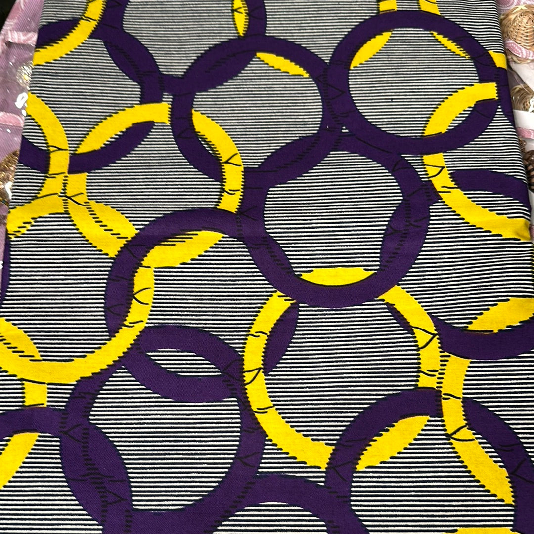 African Print 100% Cotton 6yards bolt...SALE $25