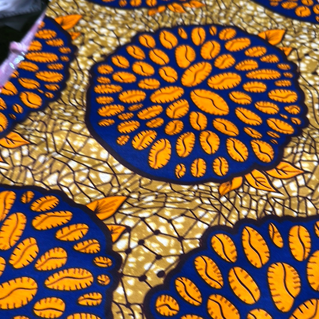 African Print 100% Cotton 6yards bolt...SALE $25