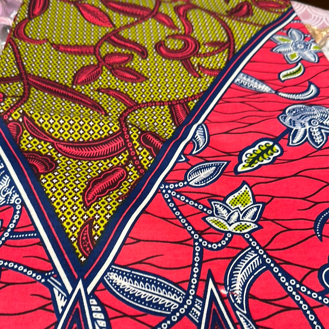African Print 100% Cotton 6yards bolt...SALE $25