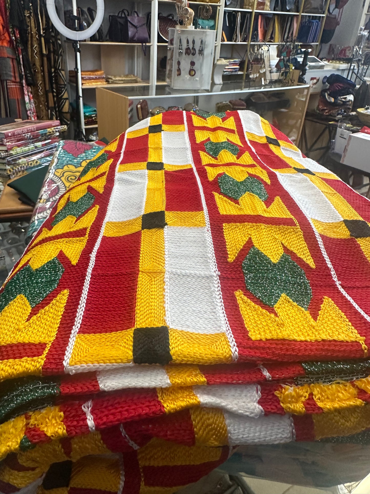Bazin Multi African print SAF 79