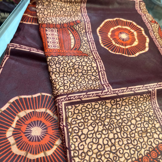 Bazin Multi African print SAF 79