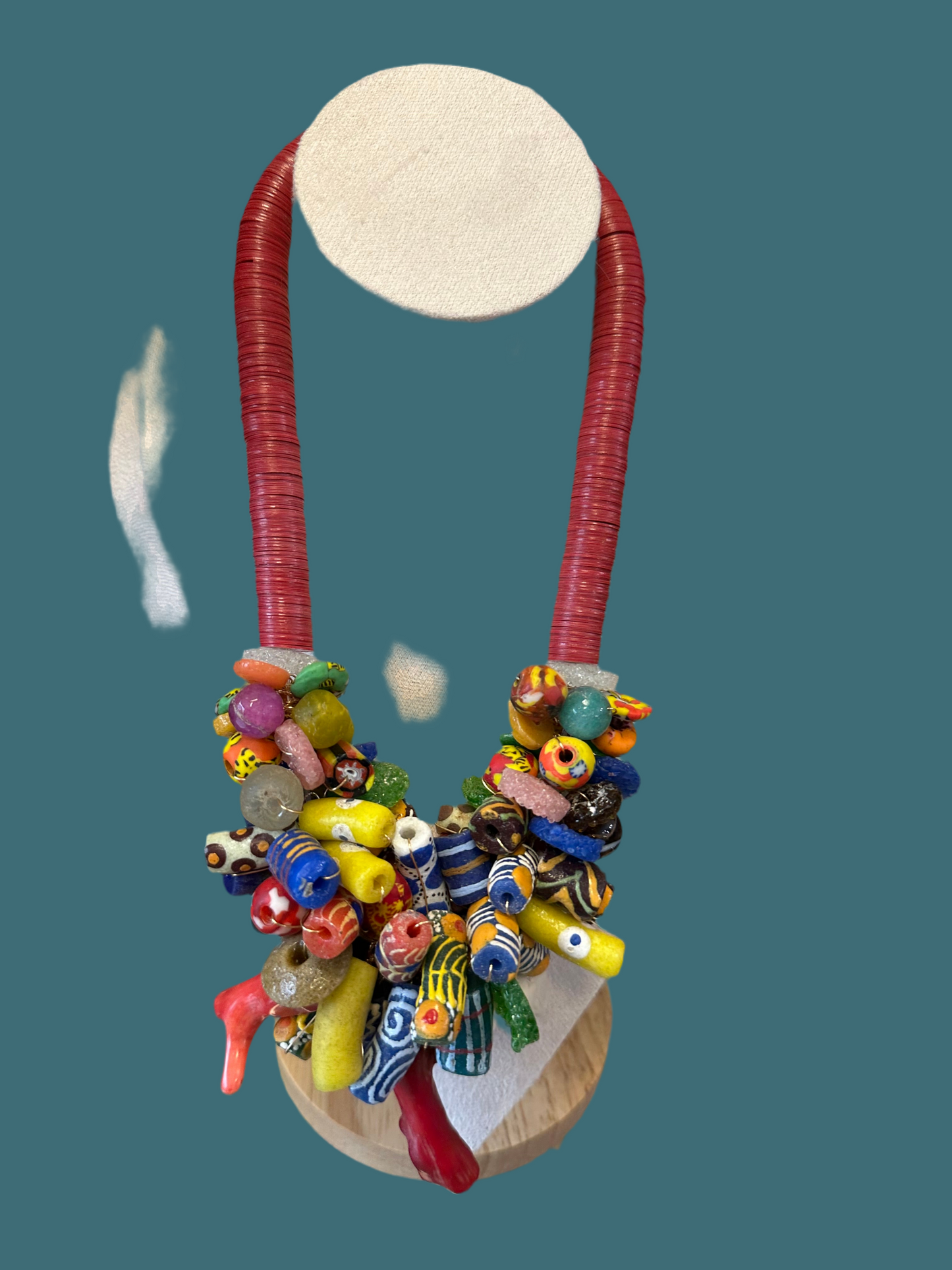 Beaded necklace Handmade
