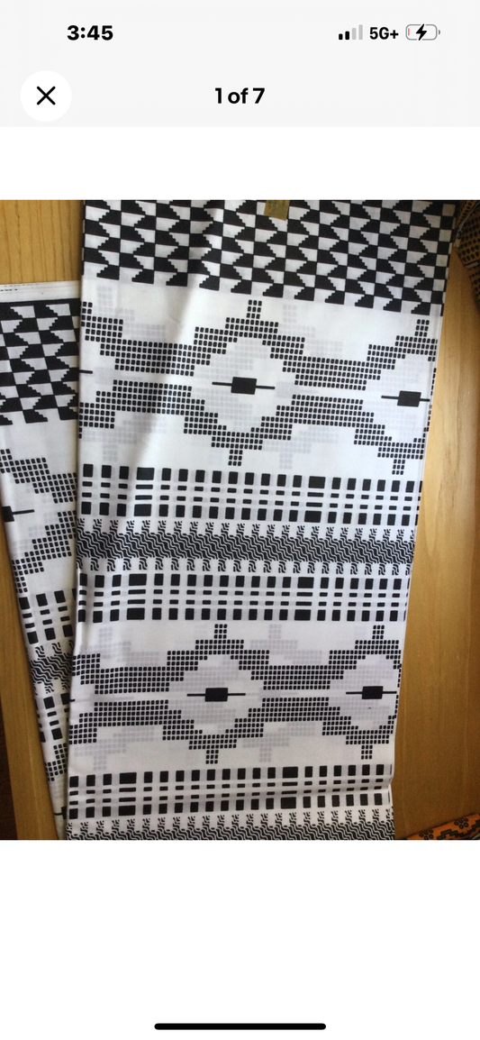 Multi African print SAF 50