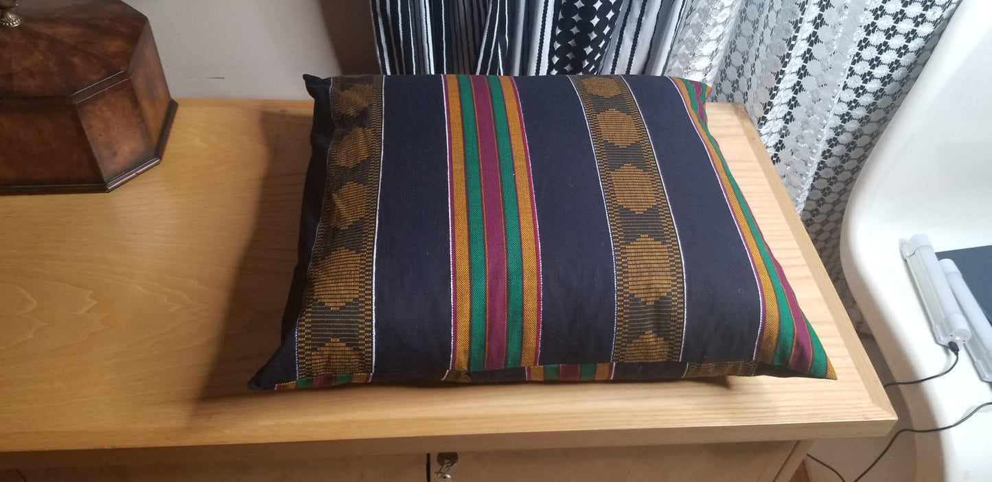 Decorative Kente print. Pillows