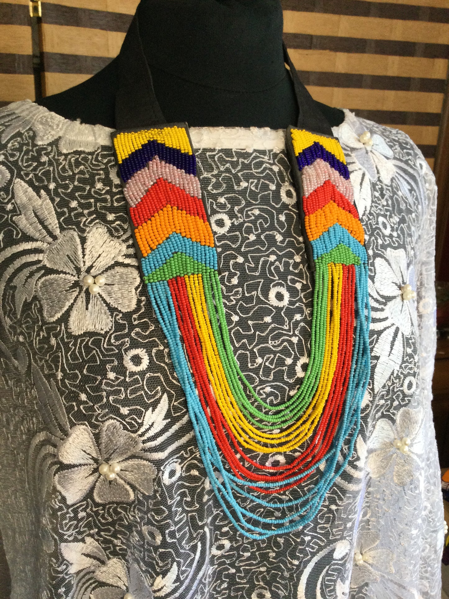 Ndebele Zulu Xhosa Africa beaded necklace