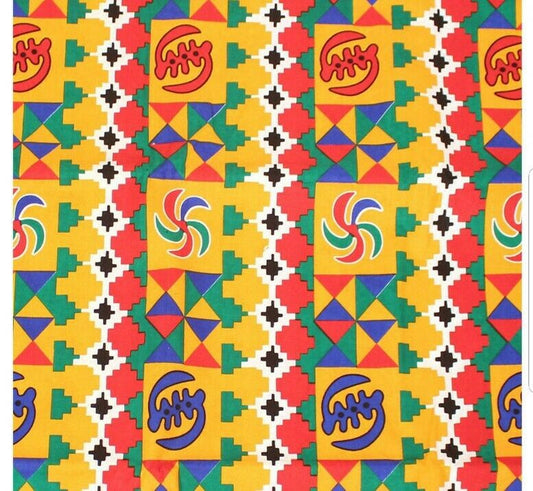 Bold Gye Nyame Print 3yrds