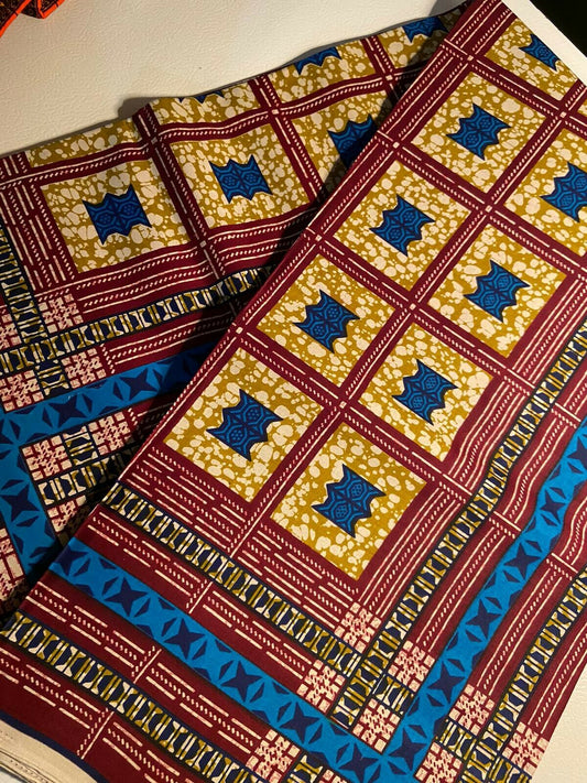 African Print 100% Cotton 6yards bolt...SALE $25