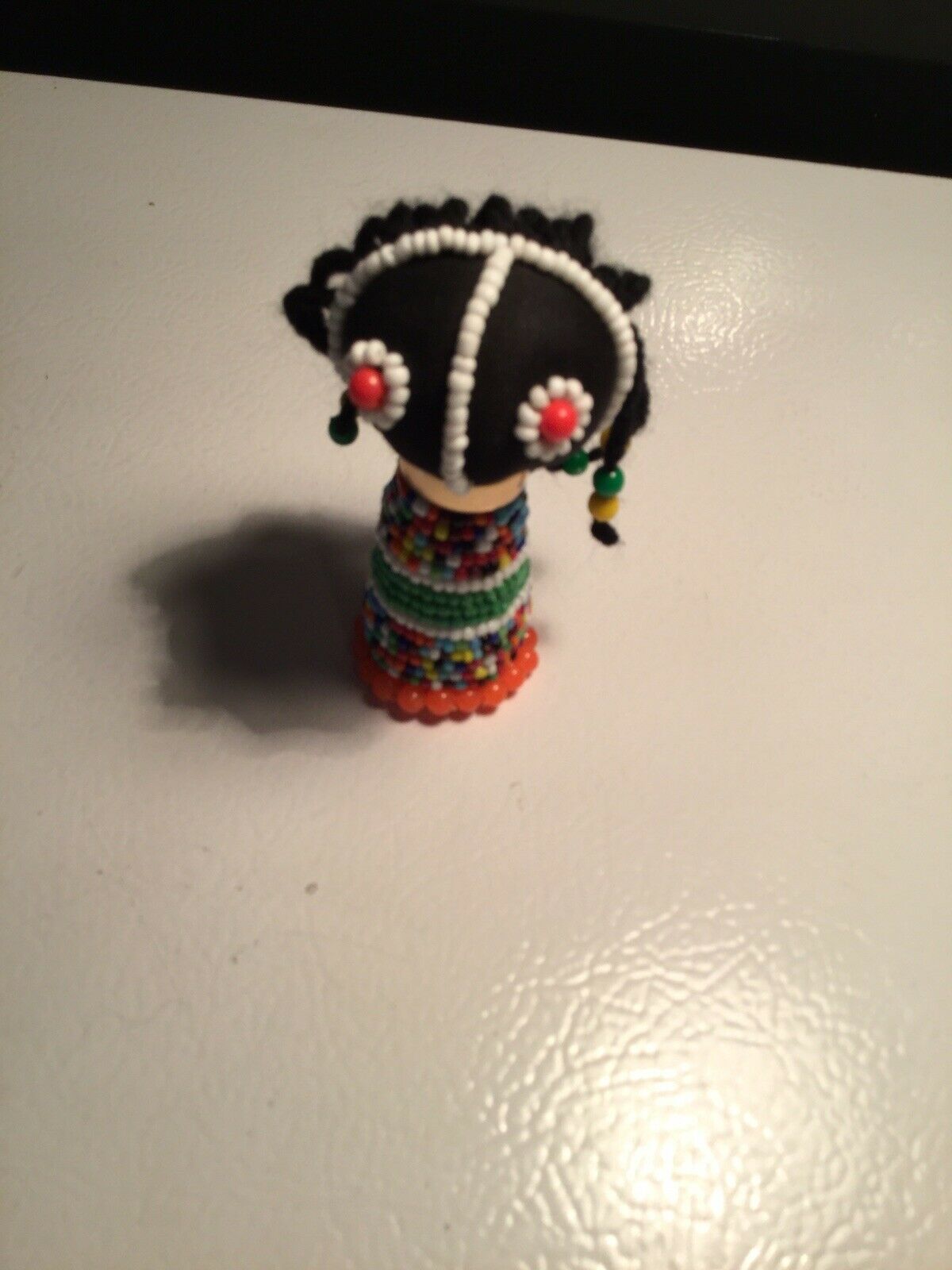 Hand Made Beaded Senegal Collectible Dolls