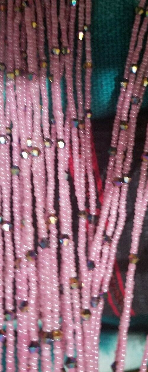 African waist beads Pretty in Pink