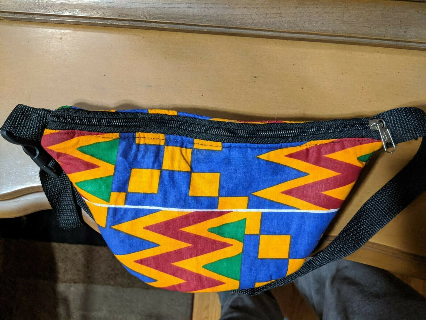 Ankara Kente Fanny Pack Waist Bag Crossbody Pack Waist Bag Bum Pack Hip bag #014