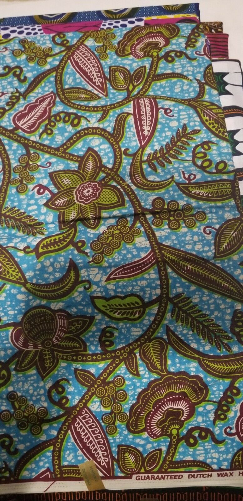 MULTICOLOR African Print100% Cotton  1 yard(44 in.) ~$6.60
