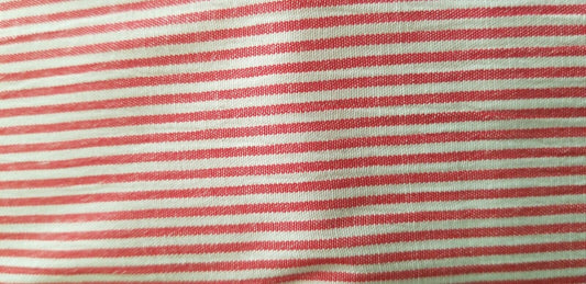 Red Stripe Head Wrap Long Hair Scarf ~56"×29"~ $6