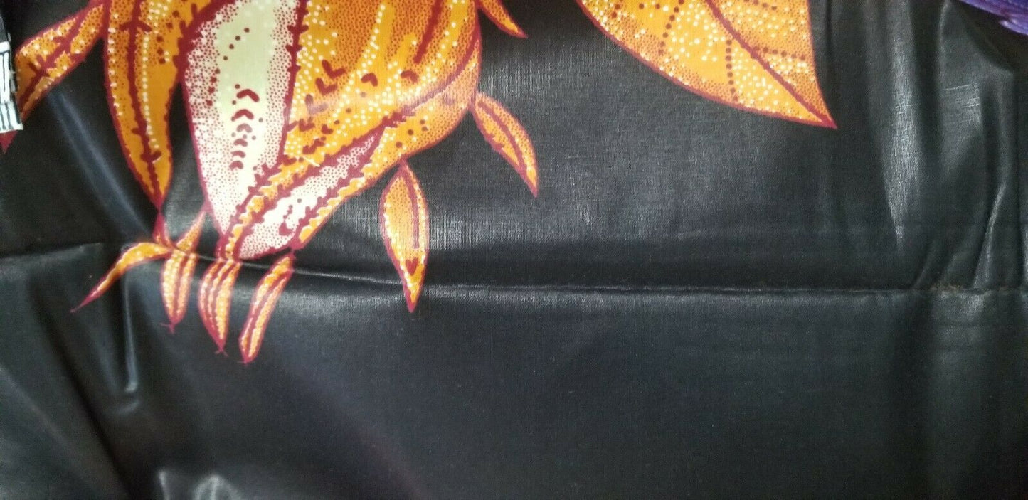 MULTICOLOR African Wax Print 100% Cotton Fabric (44 in.) 3yrds $16