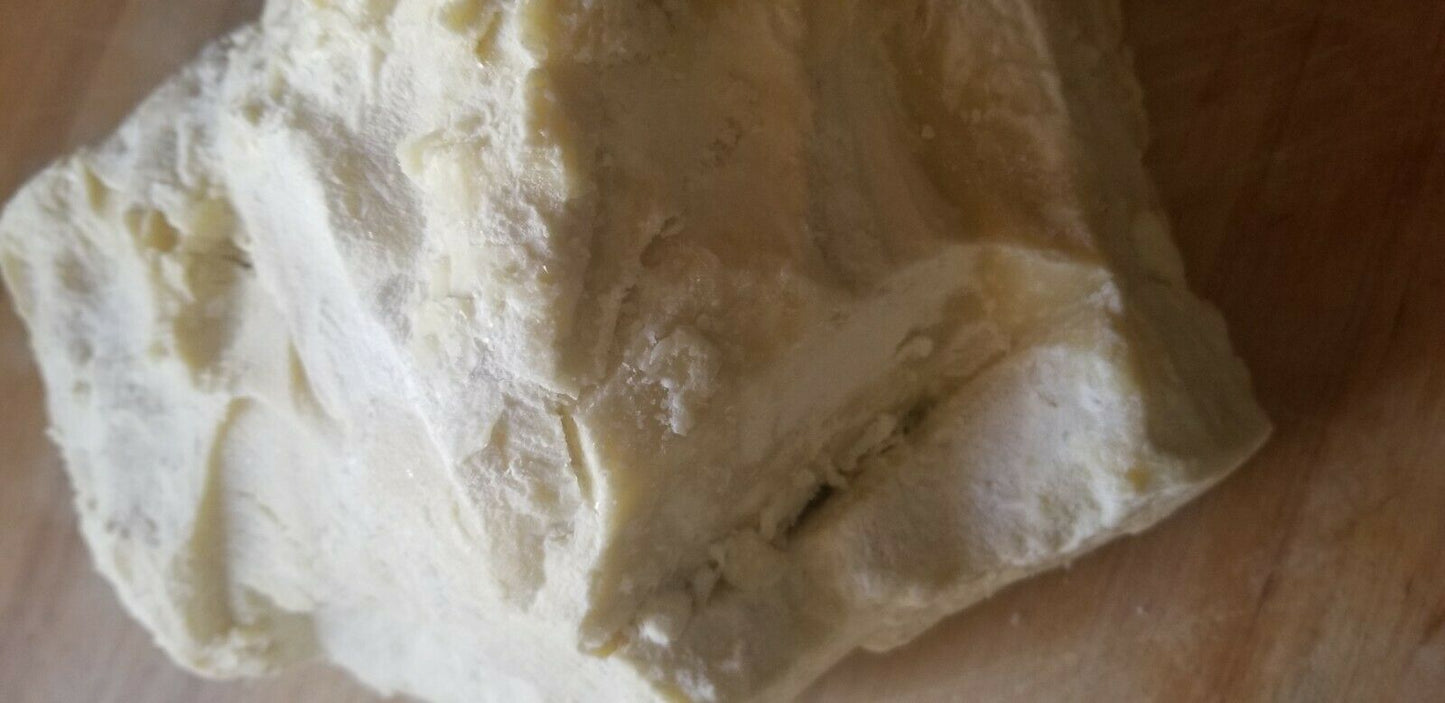 100% RAW AFRICAN SHEA BUTTER Unrefined Organic Pure  From GHANA  5 pound Ivory