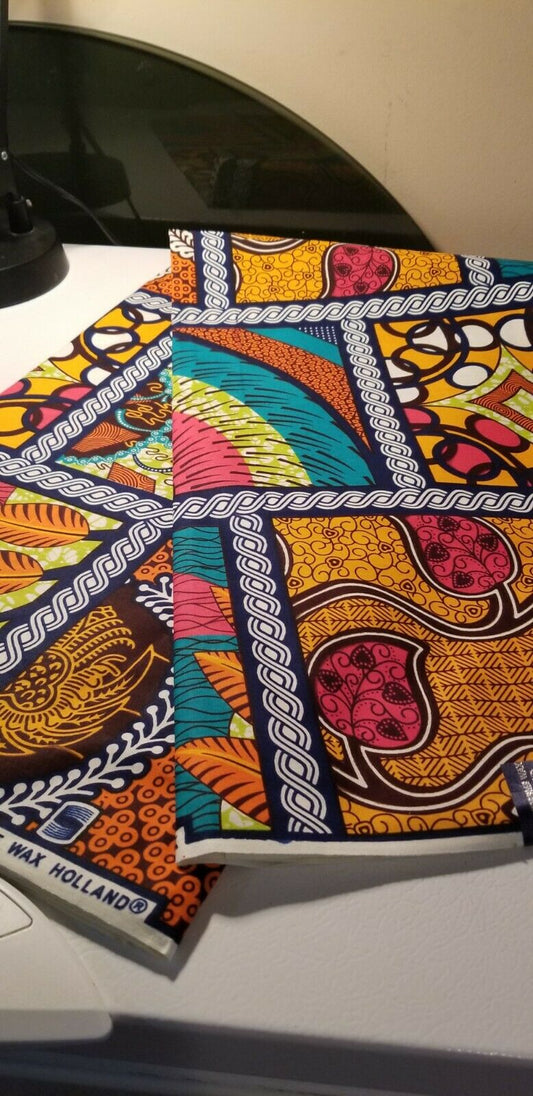 MULTICOLOR African Wax Print 6yds SALE SALE SALE!!