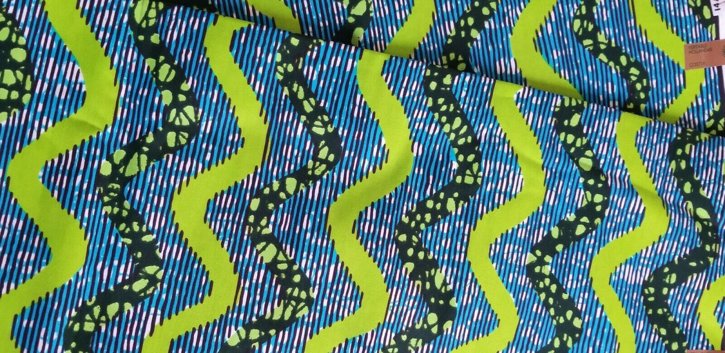 Assorted Multi African fabric 100% Cotton 2 yards~select your choice