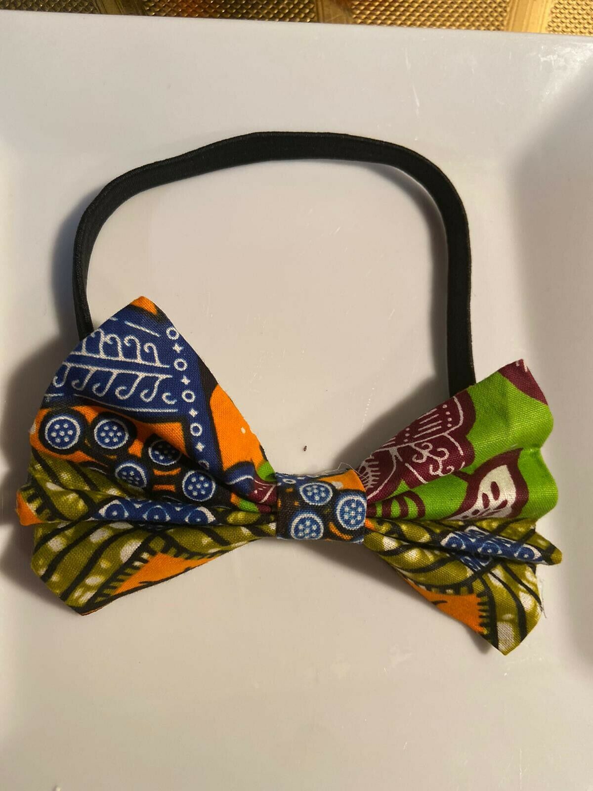 African print Bow Ties...hair accessory
