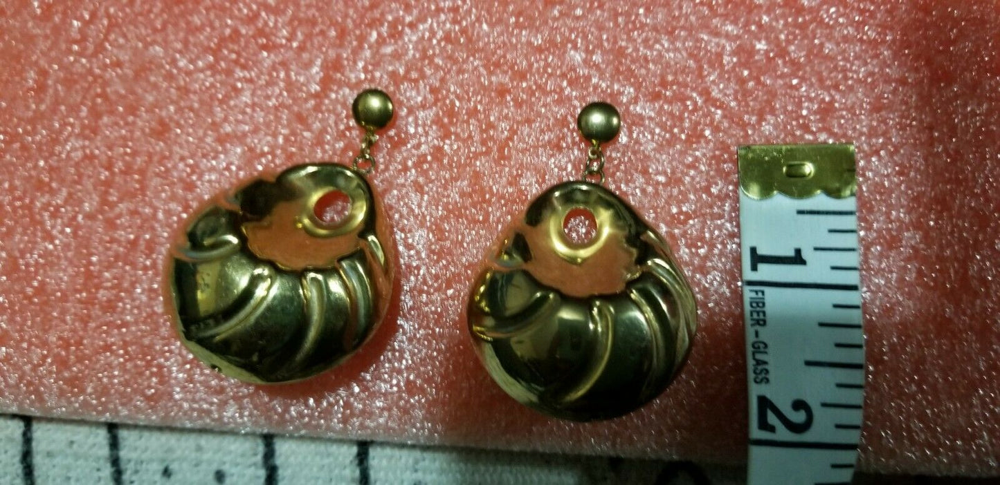 2 gram gold African Earrings