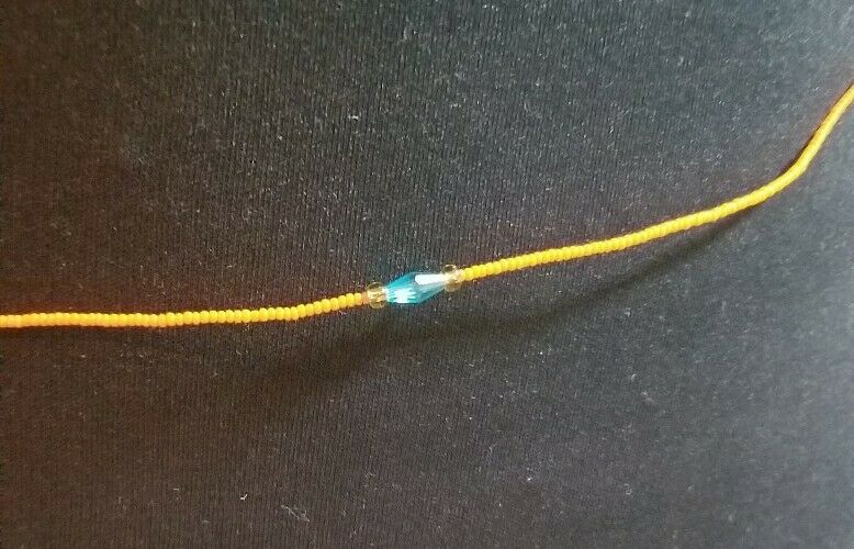 NEW  BEAUTIFUL MULTI-COLORED SUPER TINY WAIST BEADS $5 PER  STRAND(47inches)
