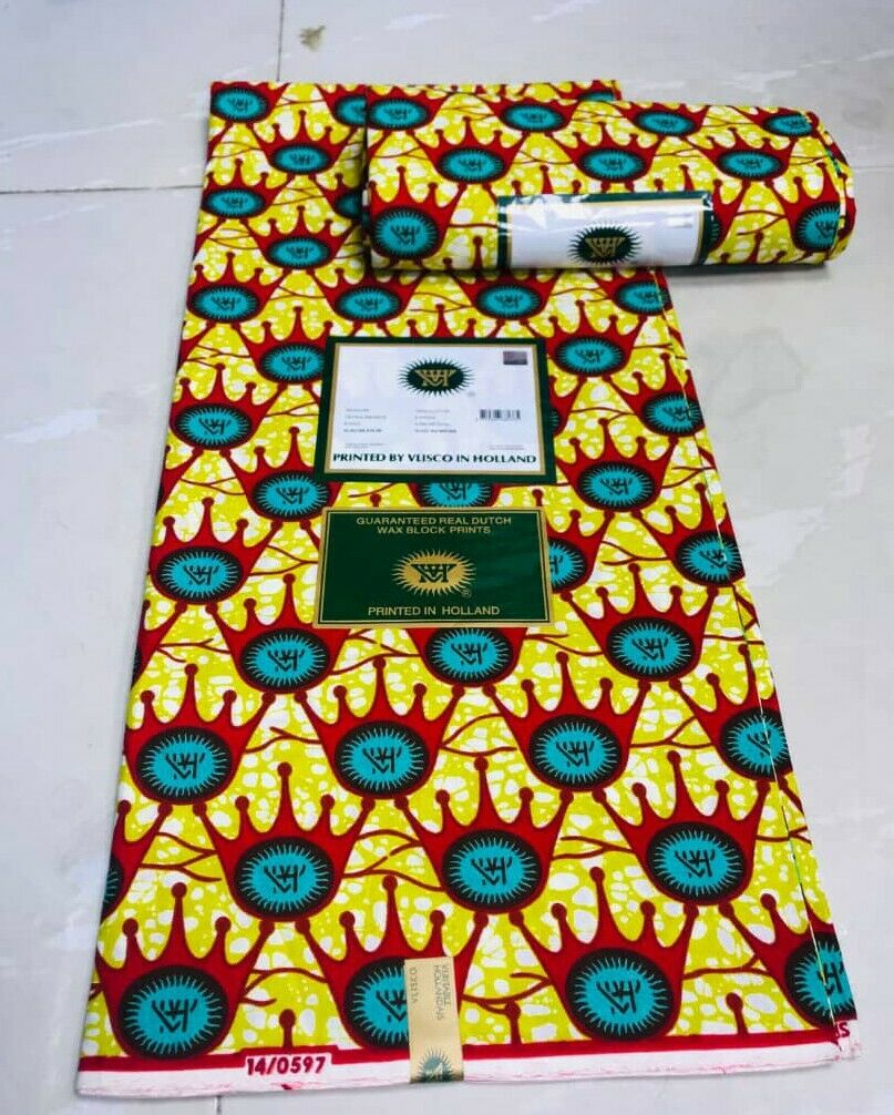 African Print And Bold Details 6yards