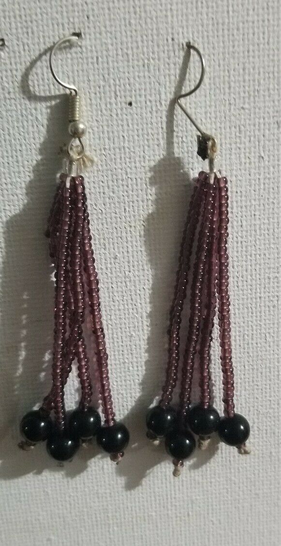 Small maasai earrings, masai jewelry  all hand made  $5