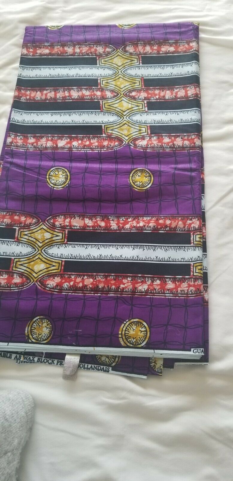 MultiAfrican Print 100% Cotton Fabric ~6yards×46"~$32 SALE $25!!!!