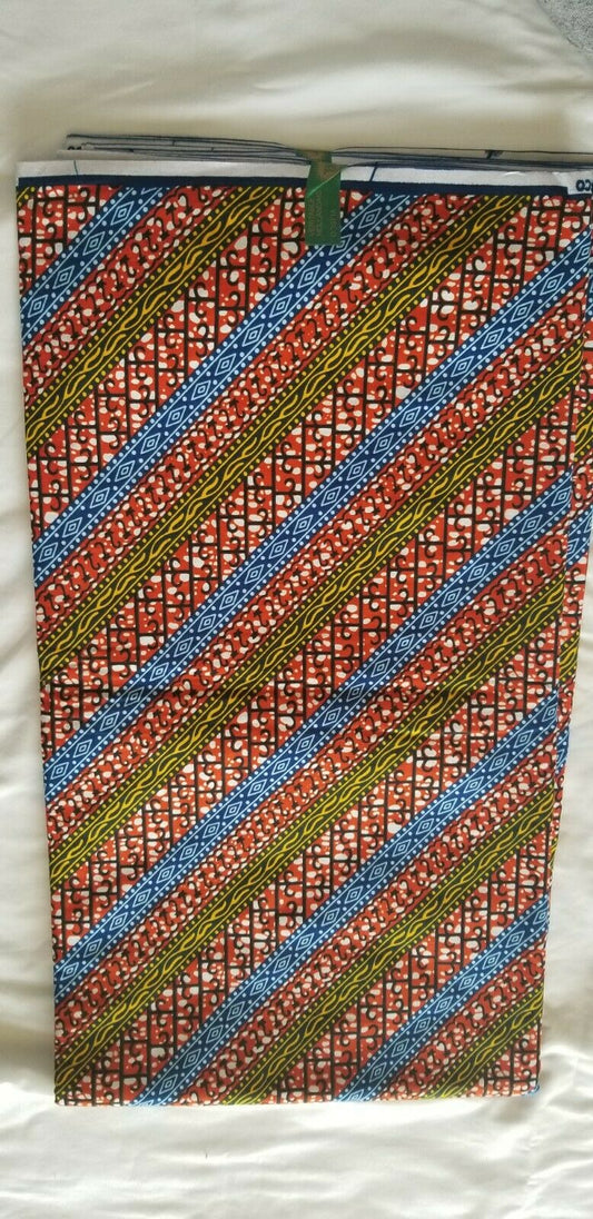 African Print 100% Cotton 6yards bolt...SALE $25