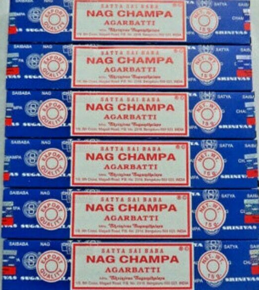 Satya Nag Champa Incense Sticks. 15 grams. NEW $5 per box