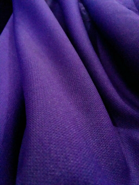 63×36" Stretch Intense Purple Color  Head Wrap Long Hair Scarf $10.75