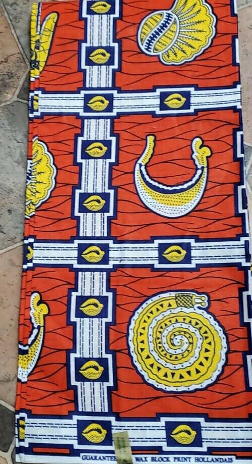 Multi African Print Motif~6yards