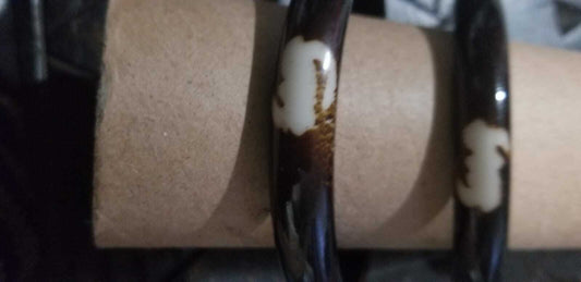 Adinkra Resin Bracelets | West African Bracelets 2pc Bracelet Set