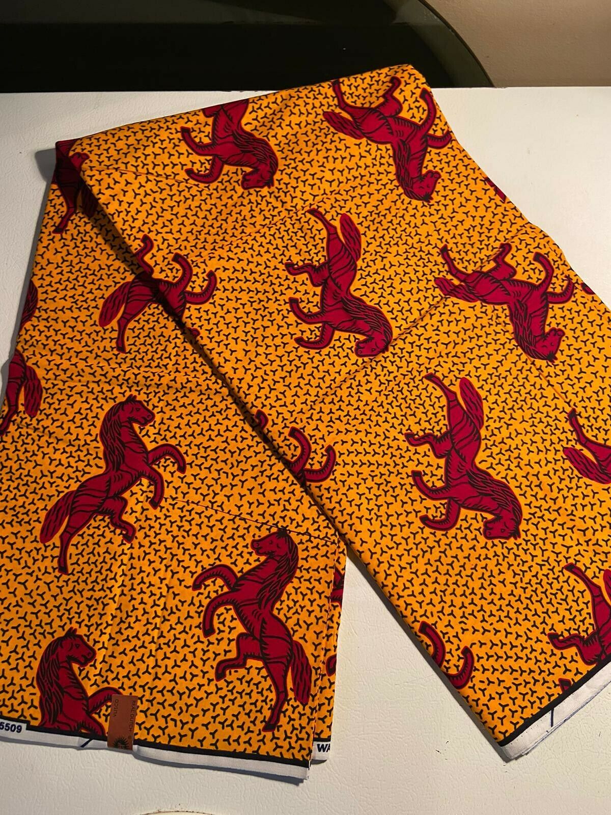 African Print And Bold Details 6yards