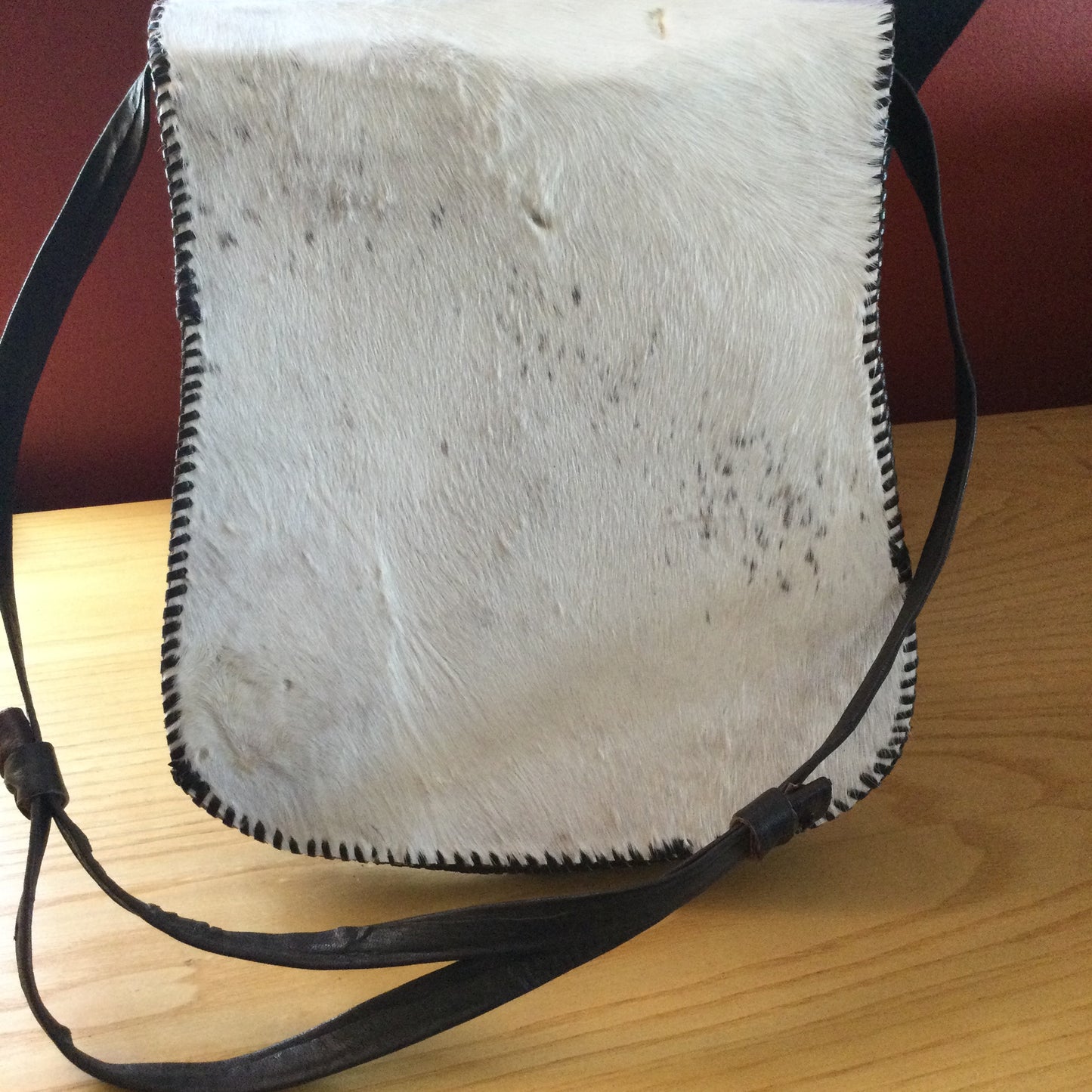 Aiko.Cowhide leather cross body bag Style #1