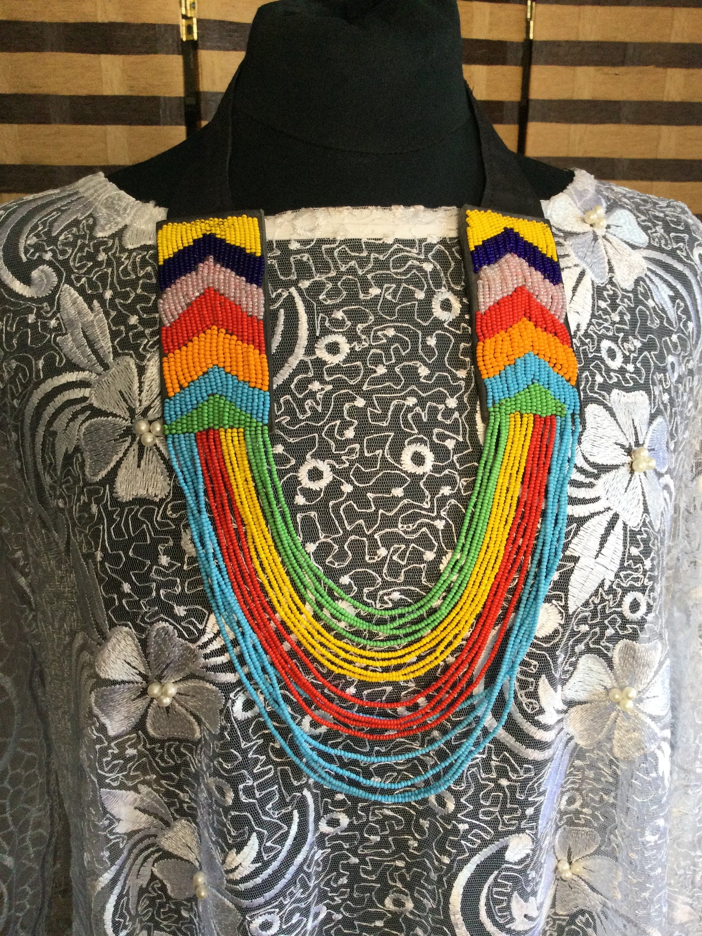 Ndebele Zulu Xhosa Africa beaded necklace
