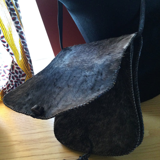 Aiko.Cowhide leather cross body bag Style #3