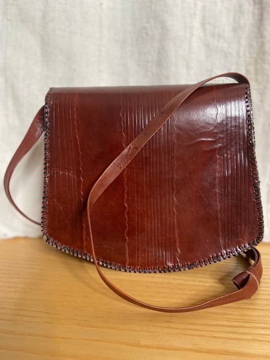 Asinu Leather shoulder/Crossbody Bag Style #4